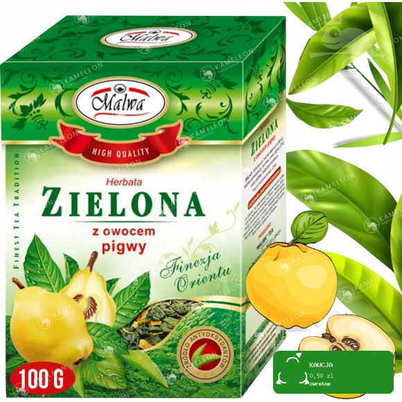 Malwa HERBATA PREMIUM ZIELONA SYPANA Gunpowder i SMAKOWE x5 500G 0,5KG