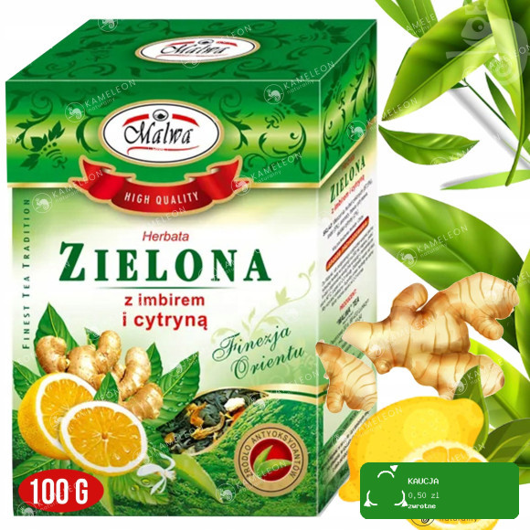 Malwa HERBATA PREMIUM ZIELONA SYPANA Gunpowder i SMAKOWE x5 500G 0,5KG