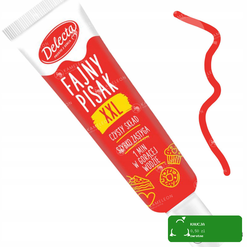 Delecta FAJNY PISAK PISAKI XXL do dekoracji 7 sztuk MIX WSZYSTKIE KOLORY!