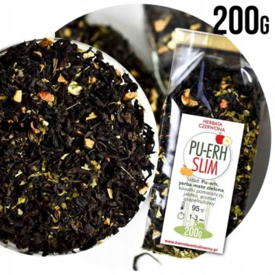 KAMELEON KULINARNY HERBATA czerwona PU-ERH SLIM