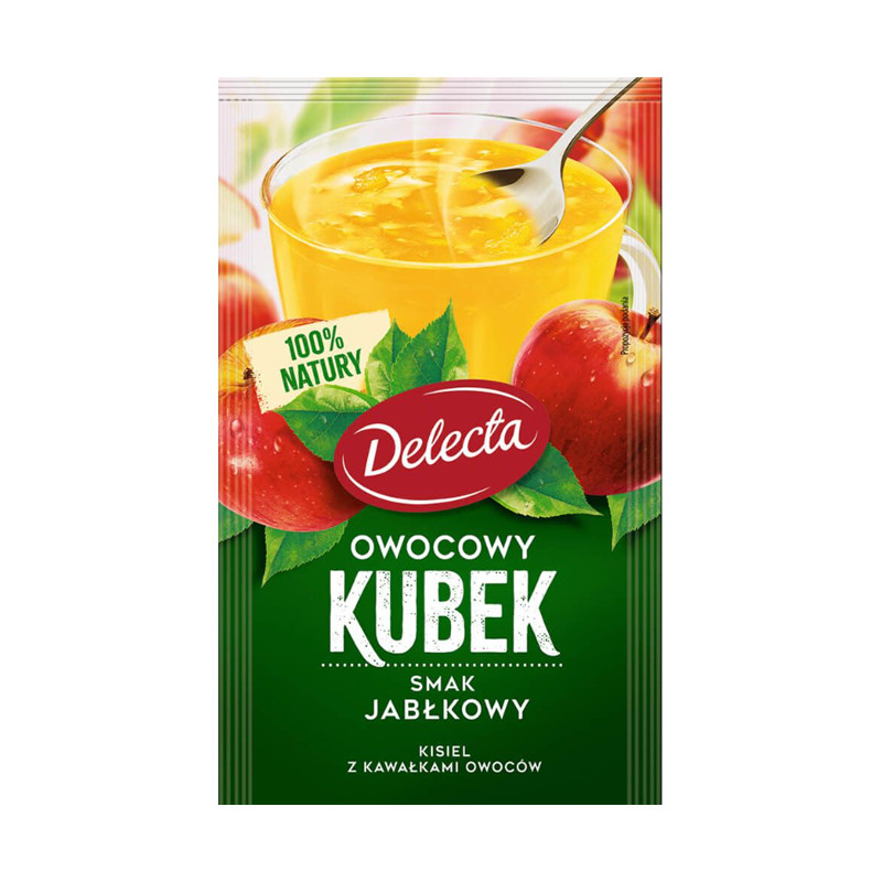Delecta OWOCOWY KUBEK KISIEL mix smaków 36szt 1kg!