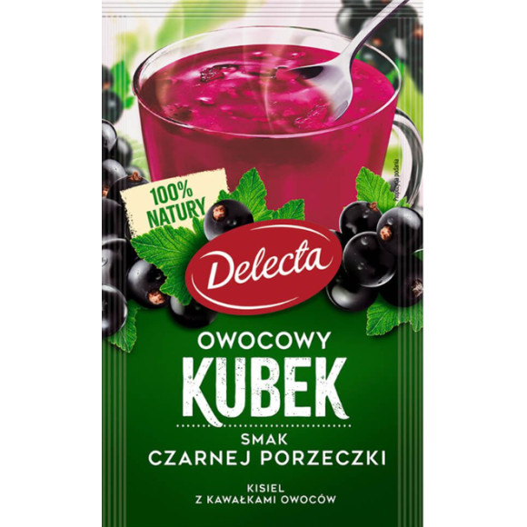 Delecta OWOCOWY KUBEK KISIEL mix smaków 36szt 1kg!