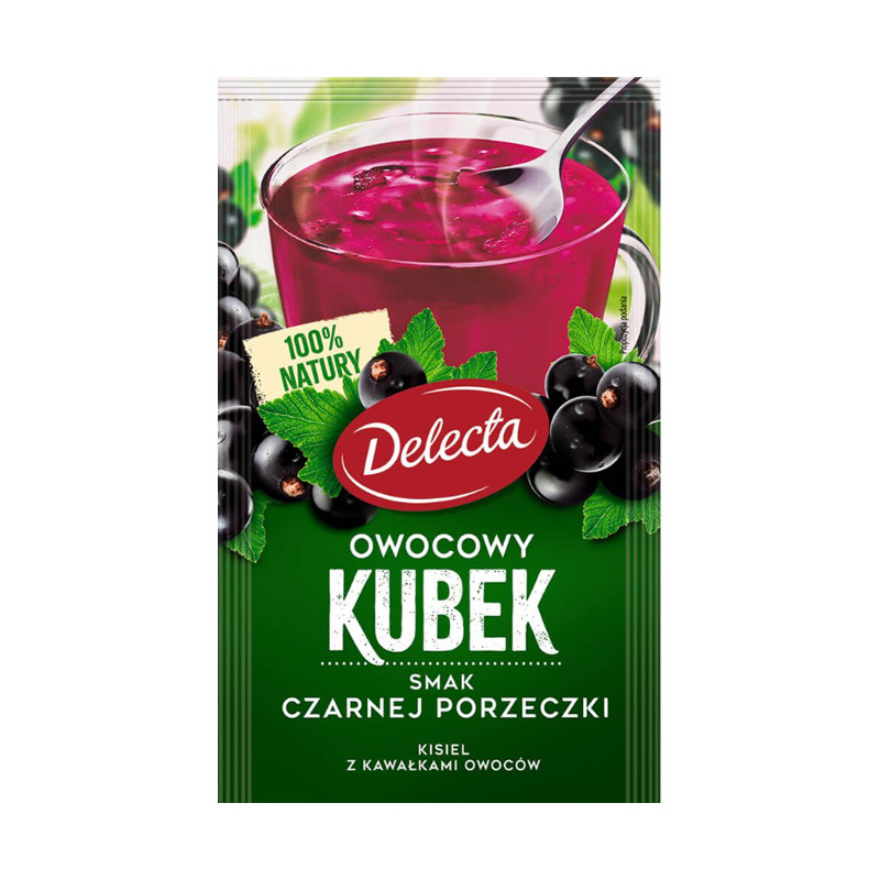 Delecta OWOCOWY KUBEK KISIEL mix smaków 36szt 1kg!