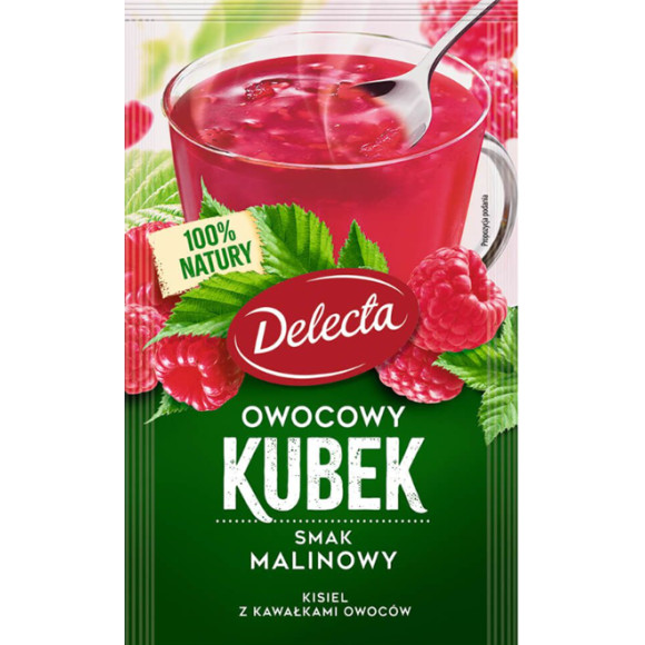 Delecta OWOCOWY KUBEK KISIEL mix smaków 36szt 1kg!