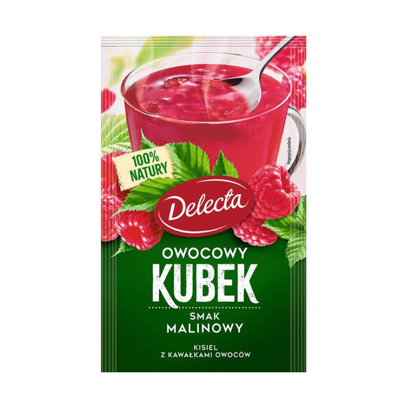 Delecta OWOCOWY KUBEK KISIEL mix smaków 36szt 1kg!