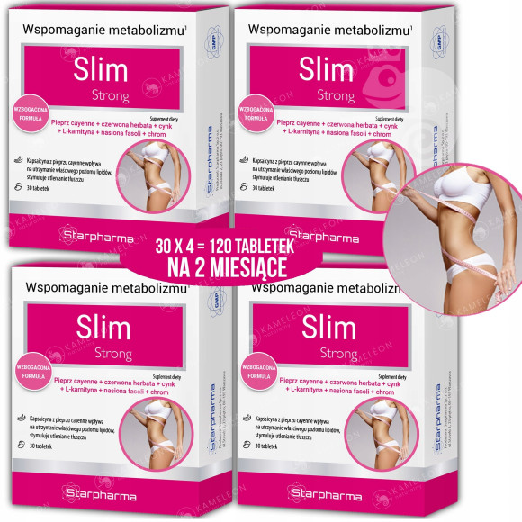 Starpharma SLIM STRONG wsparcie metabolizmu 120szt