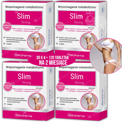Starpharma SLIM STRONG wsparcie metabolizmu 120szt
