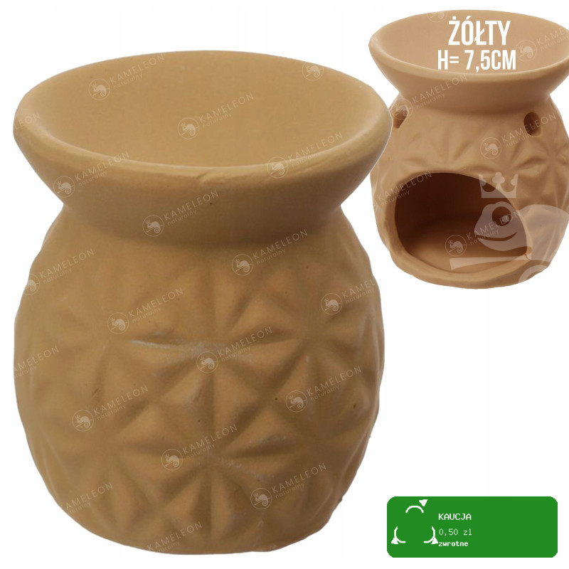 KOMINEK CERAMICZNY na olejki AROMATERAPIA 3szt.