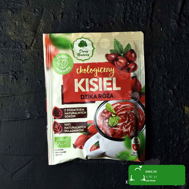 KISIEL ekologiczny DZIKA RÓŻA DARY NATURY 10 sztuk