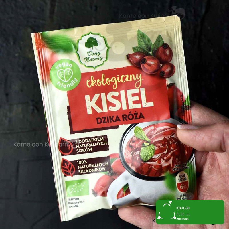 KISIEL ekologiczny DZIKA RÓŻA DARY NATURY 10 sztuk