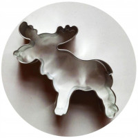 FOREMKA RENIFER WYKRAWACZ metalowy D CIASTEK 6,5cm