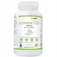 Wish GURMAR GS4 450mg 90kaps ZMNIEJSZA APETYT NA SŁODKIE