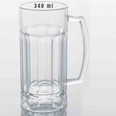 KUFEL DO PIWA POLIWĘGLAN SZKLANKA nietłukąca 340ml