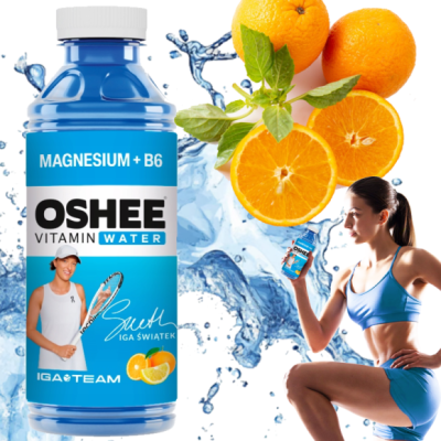 VITAMIN WATER OSHEE napój funkcyjny izotonik MAGNEZ+B6