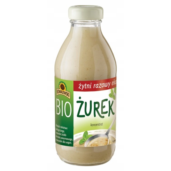 Kowalewski BIO ekologiczny ŻUREK ŻYTNI RAZOWY KONCENTRAT