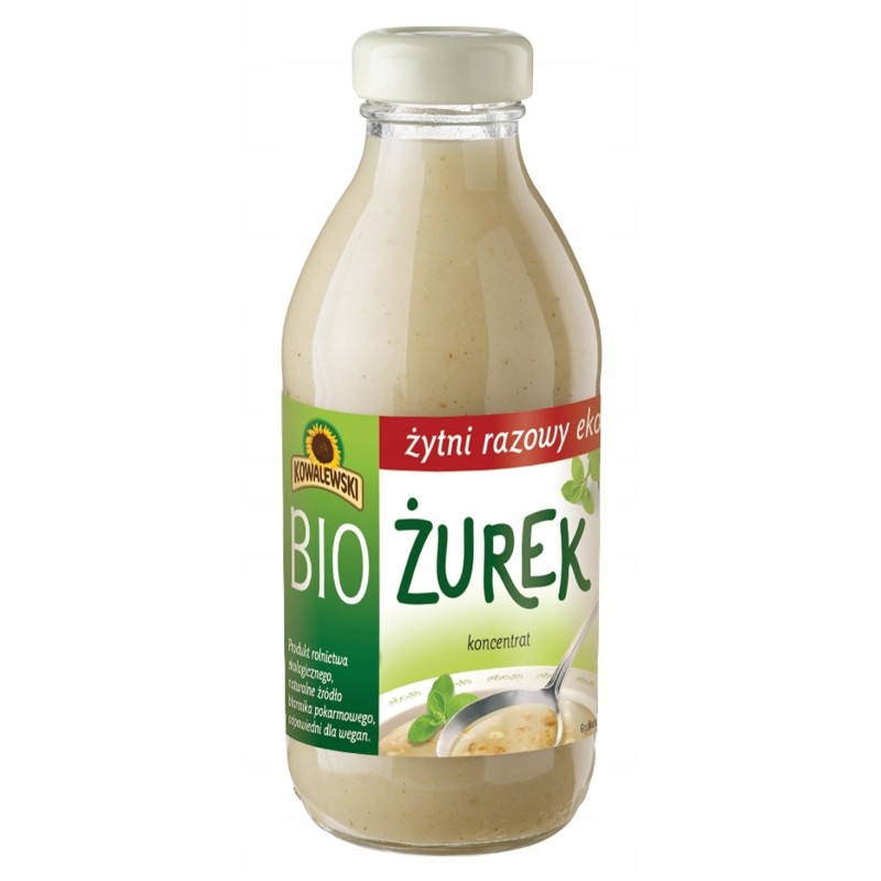Kowalewski BIO ekologiczny ŻUREK ŻYTNI RAZOWY KONCENTRAT