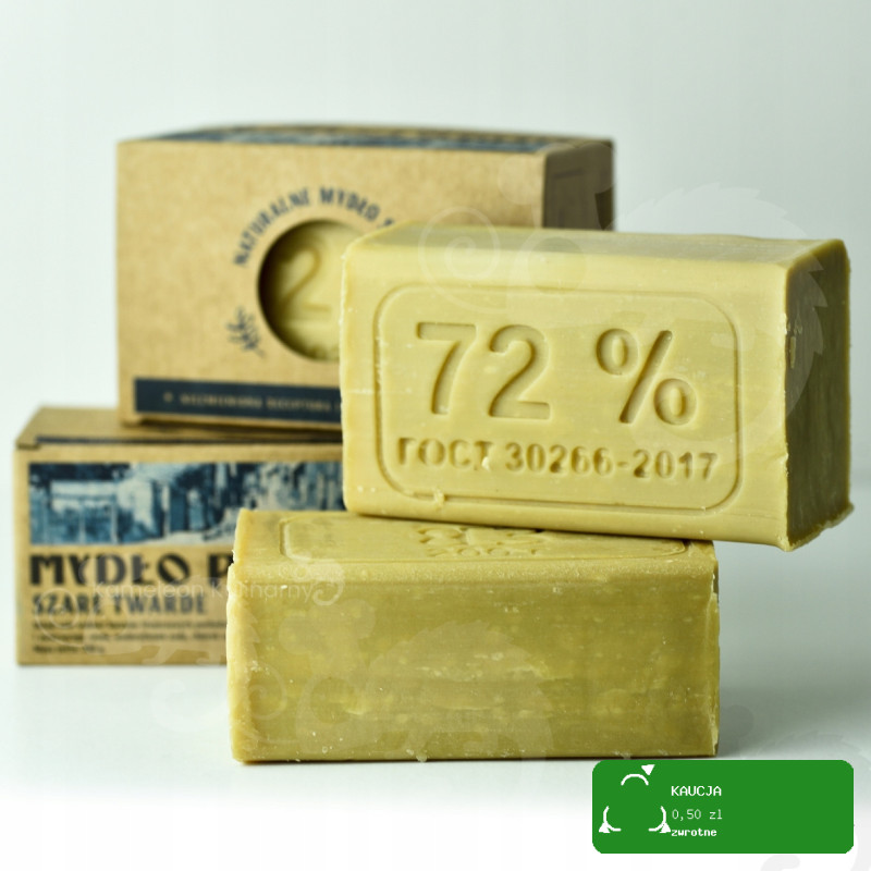 MYDŁO SZARE NATURALNE 72% HIPOALERGICZNE 200g x25