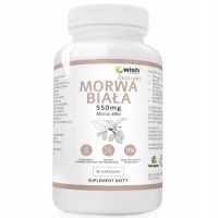 Wish MORWA BIAŁA ekstrakt Z MORWY 550mg wsparcie: CUKRZYCA