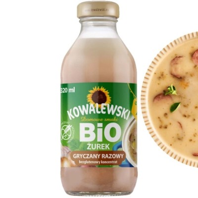 Kowalewski BIO ŻUREK GRYCZANY RAZOWY BEZGLUTENOWY