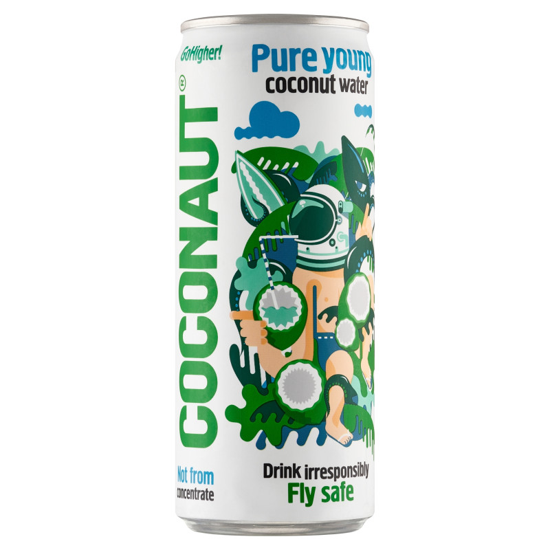 Coconaut WODA KOKOSOWA Z Młodego Kokosa NIEGAZOWANA 320ml 0,32L PUSZKA