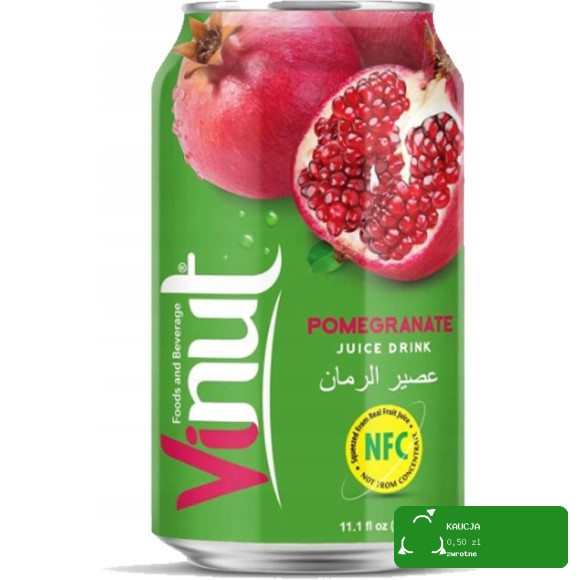 Vinut SOK Z GRANATU LICZI MANGO GUAVY MARAKUI FLASZOWCA MIX 320ML X6 1,92L