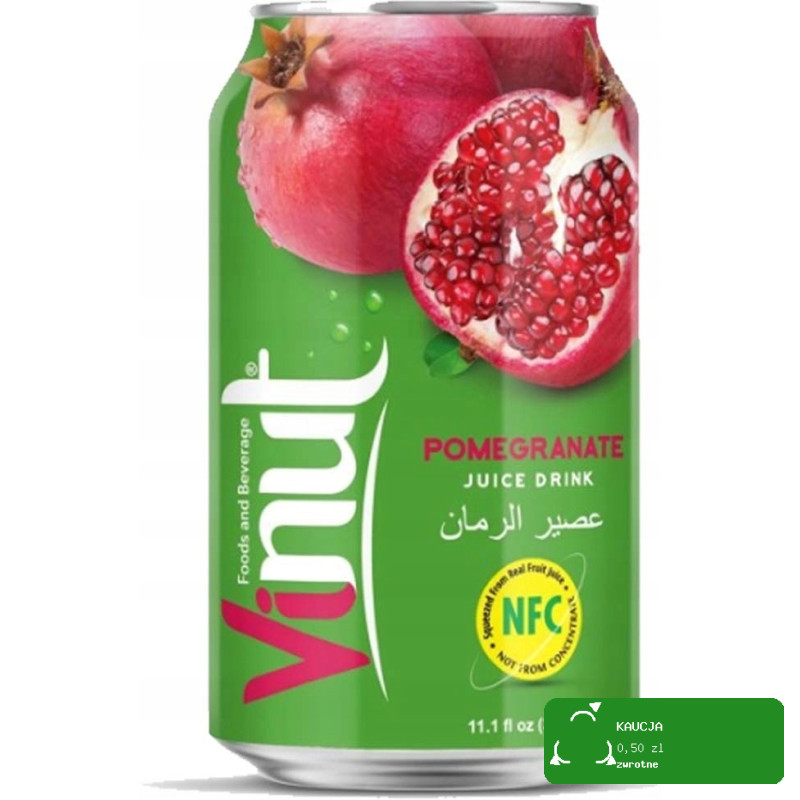Vinut SOK Z GRANATU LICZI MANGO GUAVY MARAKUI FLASZOWCA MIX 320ML X6 1,92L