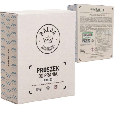 Balja PROSZEK DO PRANIA BIAŁEGO ekologiczny wegański 1,6kg