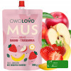 OWOLOVO BANAN TRUSKAWKA 200g