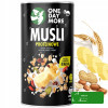 OneDayMore MUSLI PROTEINOWE BANANOWE z ORZECHAMI ziemnymi 400G tuba protein KRÓTKA DATA