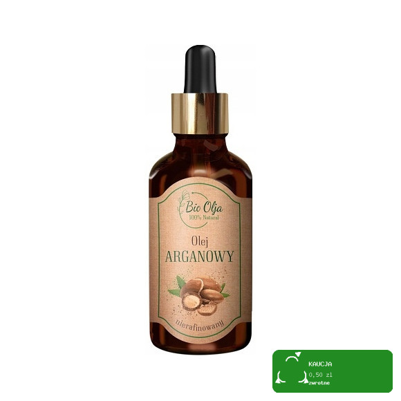 BioOlja OLEJ ARGANOWY zimnotłoczony nierafinowany 50ml