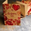 KARNET BILECIK KARTKA NA WALENTYNKI napisem KOCHAM CIĘ
