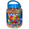 SPESHOW JELLY STRAWS MIX żelki owocowe galaretki 1400g 1,4KG MEEEEGA SŁÓJ