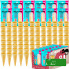 WAFLE WAFELKI DO LODÓW ROŻKI WAFLOWE 12szt 53G x14opak na 168 LODY! 0,74KG