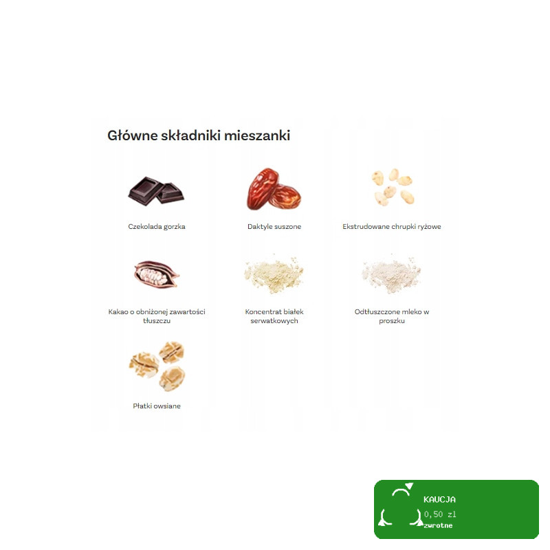 OneDayMore PROTEIN PORRIDGE CHOCOLATE Czekoladowa OWSIANKA proteinowa 450g