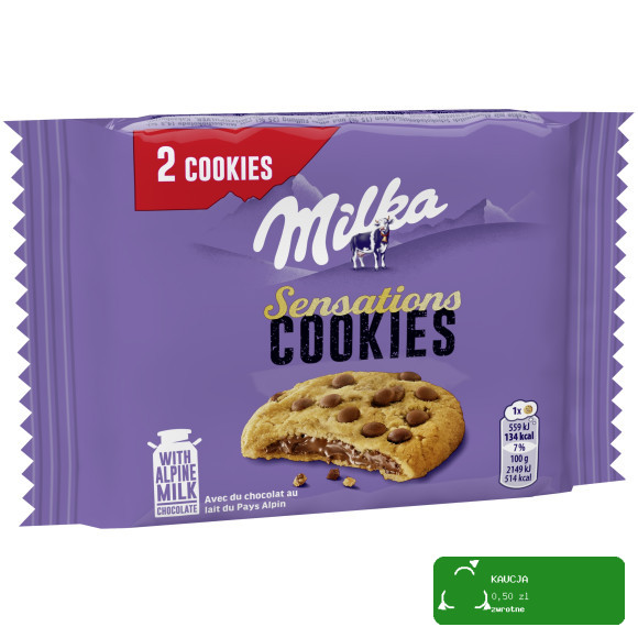 MILKA SENSATIONS COOKIES 52g