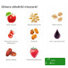 OneDayMore MUSLI OWOCOWE 400g Liofilizowana truskawka i Porzeczka + Jabłko