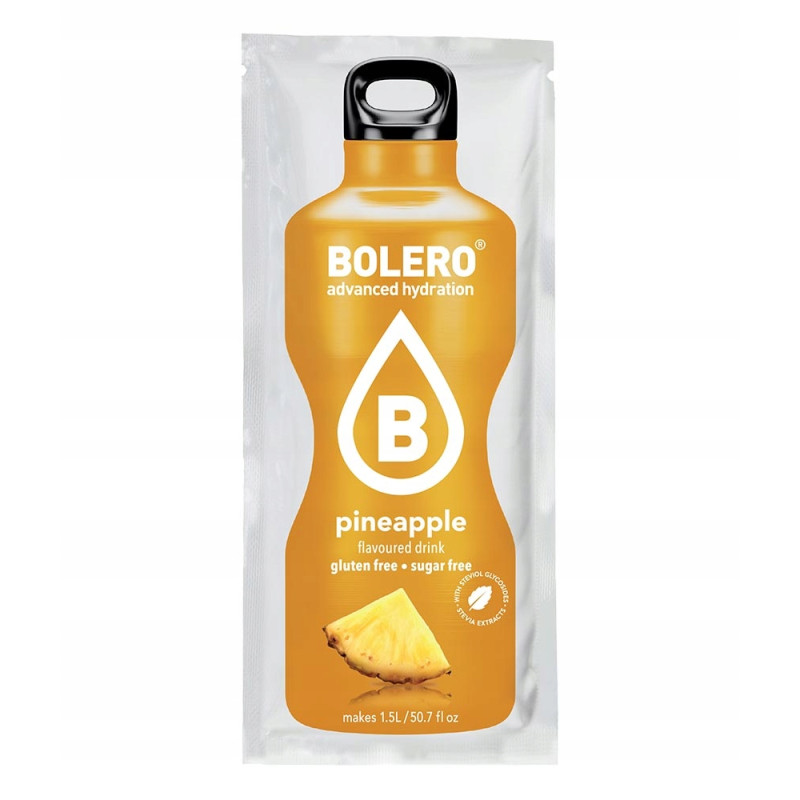 BOLERO DRINK ORZEŹWIAJĄCY NAPÓJ w proszku bez cukru PINEAPPLE Ananas