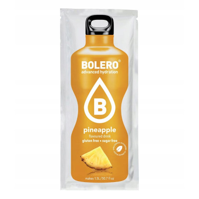 BOLERO DRINK ORZEŹWIAJĄCY NAPÓJ w proszku bez cukru PINEAPPLE Ananas