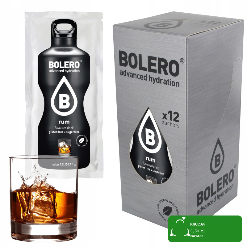 BOLERO DRINK NAPÓJ INSTANT w proszku RUM 9g