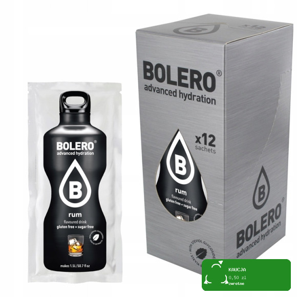 BOLERO DRINK NAPÓJ INSTANT w proszku RUM 9g