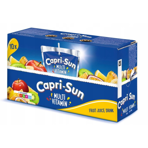 CAPRI-SUN Napój owocowy ze słomką WIELOOWOCOWY MYSTIC DRAGON 200ml 40szt 8L