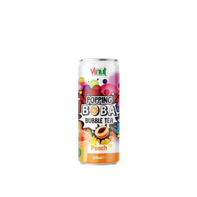 Vinut NAPÓJ POPPING BOBA BUBBLE TEA PEACHbrzoskwinia z kulkami KRÓTKA DATA