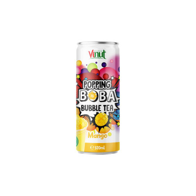 Vinut NAPÓJ POPPING BOBA BUBBLE TEA MANGO z kulkami KRÓKA DATA