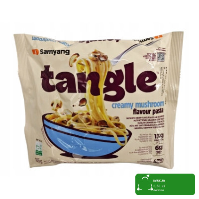 Samyang TANGLE GRZYBOWE CREAMY MUSHROOM Makaron z sosem i grzybami 105g