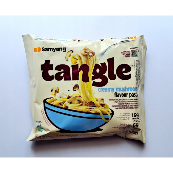Samyang TANGLE GRZYBOWE CREAMY MUSHROOM Makaron z sosem i grzybami 105g