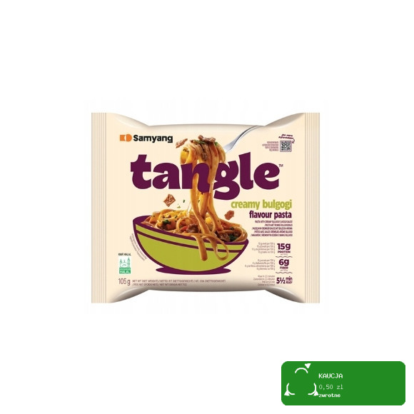 Samyang TANGLE BULGOGI CREAMY BULGOGI makaron z kremowym sosem bulgogi 105g