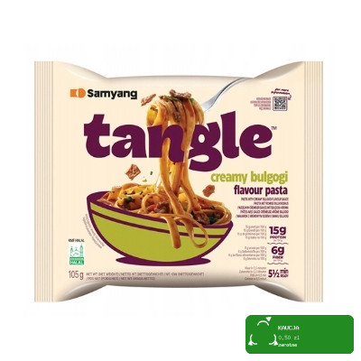 Samyang TANGLE BULGOGI CREAMY BULGOGI makaron z kremowym sosem bulgogi 105g