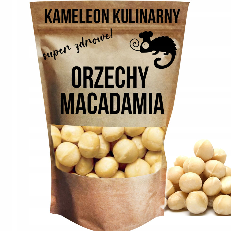KAMELEON KULINARNY ORZECHY MACADAMIA MAKADAMIA całe 100G KRÓTKA DATA