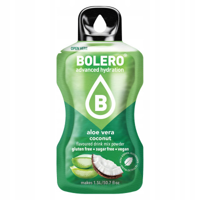 BOLERO DRINK NAPÓJ w proszku ALOE VERA COCONUT 9g aloes kokos nawodnienie