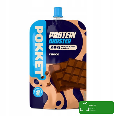 Dawtona POKKET MUS PROTEIN PROTEINOWY Choco CZEKOLADA 20g białka z WPC 180g